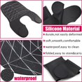 thumbnail image 2 of Hair Cutting Guide Collar Silicone Waterproof Cutting Cape for Hair Stylist Hair Cutting Mat for Shoulders Hair Cut Mat with Guidelines Weighted Neck Wrap for Salon Home Large, 2 of 7