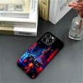 thumbnail image 7 of Punmada for iPhone 15 Pro Compatible with Magsafe Full Body Protective Glossy Case, For Girl Boy Shockproof Magnetic Charge Esthetics Pattern Night City Cars, 7 of 7