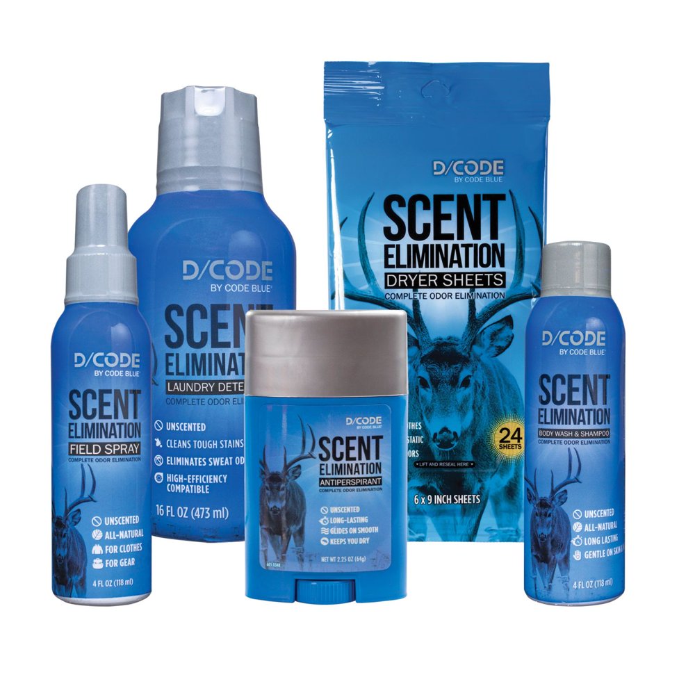 Code Blue D/Code Scent Elimination Travel Kit Walmart