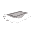 thumbnail image 5 of 32 Inch Ceramic Drop In Sink, 5 of 5