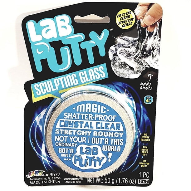 Lab Putty Magic Sculpting Glass Shatter Proof Crystal Clear Stretchy