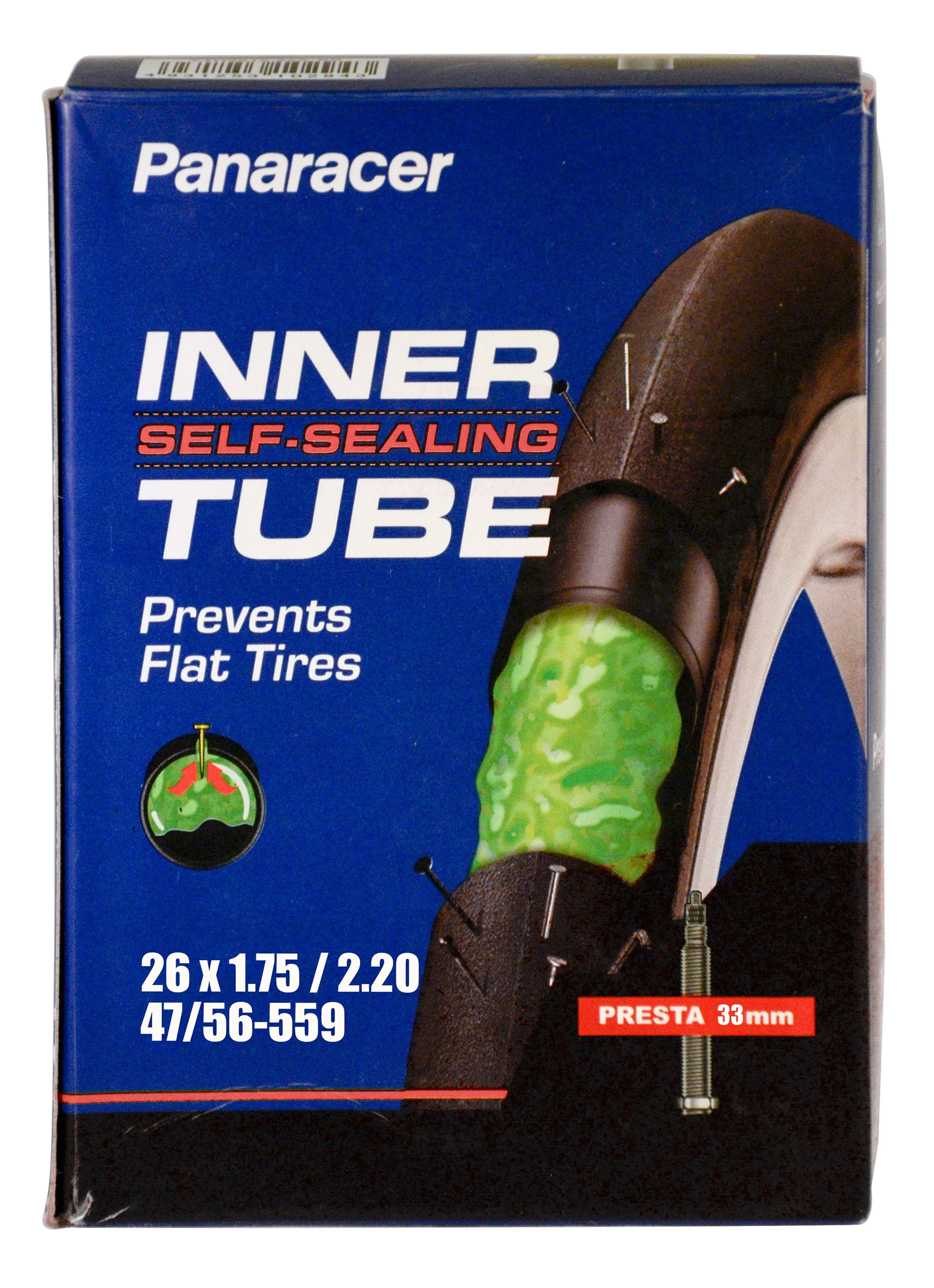 Panaracer Bike Inner Tube – 26 X 1.25 Inch, Presta Valve 34mm, Made In Japan, Lightweight & Durable