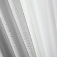 thumbnail image 6 of Better Homes & Gardens 4 Piece Silver Open Stitch & Solid Curtain & Sheer Panel Set, Silver, 74x63, 6 of 10