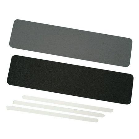 3M™ Personal Safety Division Safety-Walk™ 610 Series Slip-Resistant General-Purpose Tread, 6" x 2', Black, Case Of 50