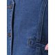 thumbnail image 5 of CHAQUETA DE JEANS SIN MANGAS PARA MUJER INSPIRADA CHIC, CON ESCOTE EN V Y BOTONES, VESTIDO DE DENIM CORTO M AZUL, 5 of 6