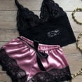 thumbnail image 2 of Pijama de encaje Conjunto de pijama de encaje elegante y cómodo para estar en casa., 2 of 5