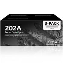 202A Toner Cartridge Compatible for HP 202A Black Toner Cartridge for Color LaserJet Pro MFP M281fdw M254dw Printer