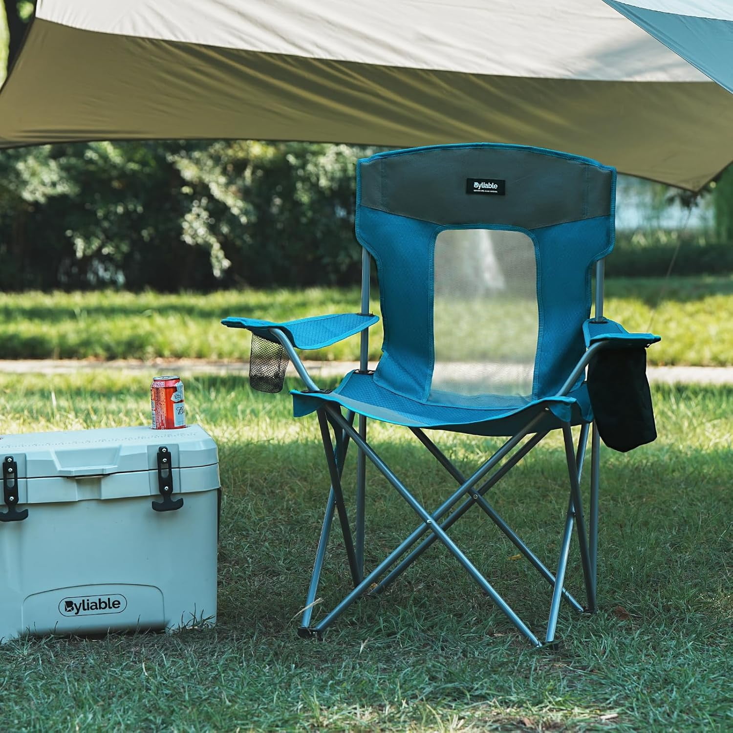 1-Person Camping Chair Pop up Tent, 47