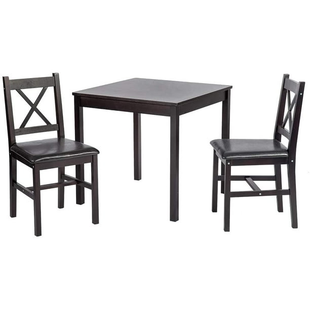 Fdw Dining Kitchen Table Set, Two Person Kitchen Table And Chairs