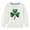 White, variant on St.Patrick's Day Agkizg Toddler Baby Girls Summer Tops, Long Sleeve T-shirt for Kids, Toddler Girls Casual Pullover Blouse Tee Children Green Printing Crewneck T Shirts, Sizes 3-4 Years
