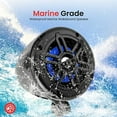 thumbnail image 4 of Pyle 4” Waterproof Off-Road Speakers 150W 2-Way Marine Woofer Sound System & 360° Rotatable Bracket, 4 of 7