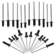 thumbnail image 4 of GOOHOCHY Black Aluminum Alloy Rivet Tool for Home Use with 180 Pcs Versatile Rivets, 4 of 8