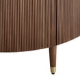 thumbnail image 5 of Studio 55D Muir 39 1/2" Wide Birch 2-Door Demilune Cabinet, 5 of 9