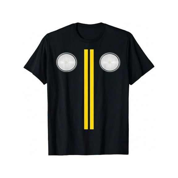 Headlights With Road Markings- Funny Halloween Costume Shirt T-Shirt