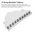 thumbnail image 3 of Guitar Mandolin Tailpiece, Metal Mandolin Tailpiece Easy Installation  Tonal Balance Wide Application  For Performance, 3 of 8