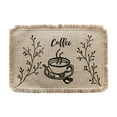 thumbnail image 1 of TIMIFIS Napperons Napperons Tissés Napperons en Lin pour Table à Manger Coussinets d'Isolation Tapis Décoratifs en Jute Napperons, 1 of 1