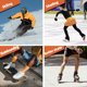 thumbnail image 5 of Pantalones cortos acolchados protectores para snowboard, patinaje y esquí, protectores de trasero para snowboard, protección para coxis, caderas y glúteos, L, 5 of 5