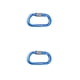 thumbnail image 4 of Soidarity Arnés para escalar Tecnología avanzada Operación simple Fácil de transportar Palo de helio Diseño tipo O Gran resistencia a los Azul 2piezas Soidarity CBP205765, 4 of 6