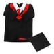 thumbnail image 5 of FELTECHELECTR 1 juego de bata de graduación para niños, disfraz de cosplay (cuello rojo, 110 cm), 5 of 6