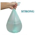 thumbnail image 4 of 2-4 Gallon Small Trash Bags Garbage Gags   Strong Compost Bags 2-4 Gallon 100 Counts  Mini Trash Bags Biodegradable for Bathroom Office Home Fit 4.5-5L Garbage Can (5 Rolls/Green), 4 of 6