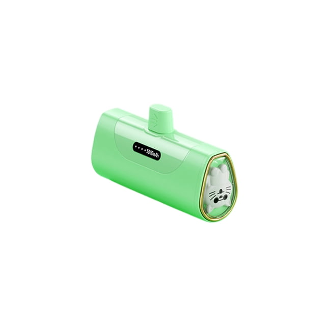 Xingzhi Large Capacity External Battery Fast Charge Power Bank 5000ma Large Capacity Auxiliary Battery Mini green adapter