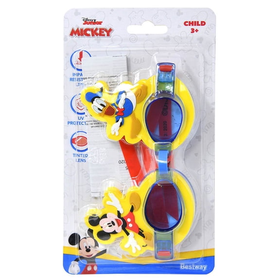 Mickey & Friends Deluxe Goggles with Polycarbonate lenses and UV protective coating