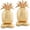 Gold Pineapple, variant on 2PCS Big Palm Tree Balloons, Standing Inflatable Palm Tree Foil Balloon for Luau Hawaiian Birthday Party Decorations Pool Tropical Jungle Summer Beach Party Supplies