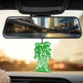 thumbnail image 4 of Exotica Car Air Freshener | Hanging Palm Tree | Long Lasting Freshness | for Home & Auto | (Pack of 12) (Pine), 4 of 6
