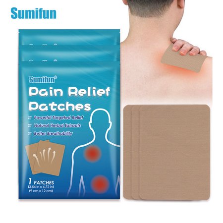 Sumifun 1 Patch Pain Patches Relieve Arthritis Rheumatism Stiff Neck ...