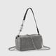 thumbnail image 1 of Bolso de mano para mujer con diseño de diamantes de imitación de moda de Pearl King Water, bolso de mano para debajo del brazo con diseño de diamantes brillantes de verano, 1 of 4