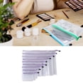 9Pcs Clear PVC Document Pouches Multi Size Document Wallet Zippered ...