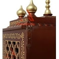 thumbnail image 7 of HomeCrafts Handpainted Wooden Religious Home Temple with Doors in Side LED Lights (Golden Emboss, Medium Size- 18x12x24 Inch), 7 of 7