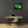 thumbnail image 4 of Hammer, Jacqueline 24x19 Black Modern Framed Museum Art Print Titled - Shades Of Green, 4 of 5