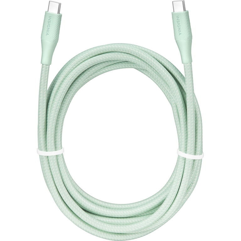 Câble USB-C vers USB-C - GR7315 - Blanc GREEN E : le câble usb à