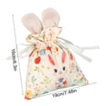thumbnail image 3 of Honmine Easter Candy Bags, Drawstring Party Favor Bags for Egg Hunt, Small Gift Pouch for Treats, Holiday Celebration Supplies for Kids, Festive Decor, 3 of 6