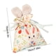 thumbnail image 3 of Bolsas de Pascua con cordón para dulces, bolsitas para golosinas navideñas, bolsas para regalos | Contiene dulces y pequeños obsequios | Tela de poliéster resistente, 3 of 6