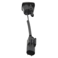 thumbnail image 1 of Windscreen Washer Sprayer Jet, High Efficiency Windshield Washer Spray Nozzle Wear Resistant Rugged 61667046060 Black Easy Installation  For Cars, 1 of 8