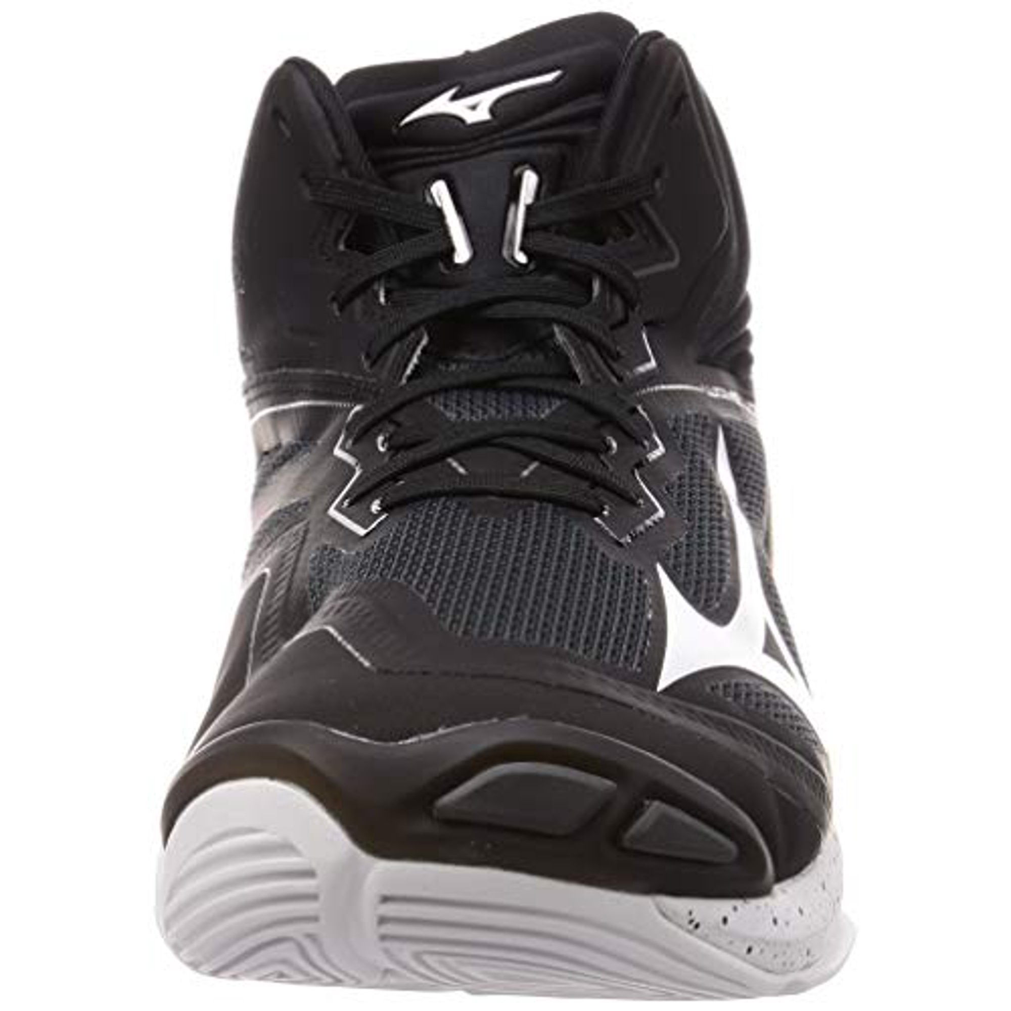 Mizuno] Volleyball Shoes Wave Lightning Z6 MID Black x White x