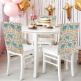 thumbnail image 4 of Decorative Chair Back Cover One Size x2 Chair Cover Dining Chair Slipcovers Chair Back Decoration Festival Chair Decoration Cute Blue Cartoon Elephant, 4 of 6