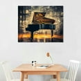 thumbnail image 2 of COMIO Music Canvas Wall Art Vintage&nbsp;Piano, 2 of 4