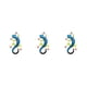 thumbnail image 5 of Billuyoard Tapices decorativos para puertas - Adornos únicos para decoración festiva Regalos pensativos Decoración navideña Exterior azul Type1 NO1, 5 of 6