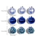 thumbnail image 2 of Bolas Decorativas De Navidad, Bolas Colgantes De Árbol Multiusos, Adornos De Bolas Exquisitos Para El Hogar, Oficina, Fiesta, Diseño De Escena De Festival Methold HA027009-01, 2 of 6