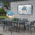 thumbnail image 6 of Outdoor TV Cover 68x42x4.5in, Sea ​​turtle Blue Coral Starfish Weatherproof TV Screen Protector with Zipper, Ocean World Marine Life Outside Television Cover Fits Up to 70-75", 6 of 9