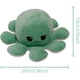 thumbnail image 2 of Pulpo de peluche reversible, pulpo de peluche de doble cara, pulpo de peluche con estado de ánimo, adorables mini peluches, peluches para niños, niñas y amigos (rosa claro-verde claro), 2 of 5