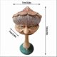 thumbnail image 5 of Mushroom Granny Human Face Mushroom Garden Decor Creative Outdoor Lawn Statue Mushroom Granny Resin Crafts, 5 of 5