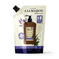 thumbnail image 1 of Recambio de jabón líquido para manos francés A LA MAISON, lavado de manos natural hecho con aceites esenciales, biodegradable a base de plantas, vegano, sin crueldad (bolsa de 33,8 onzas líquidas (1 p, 1 of 5