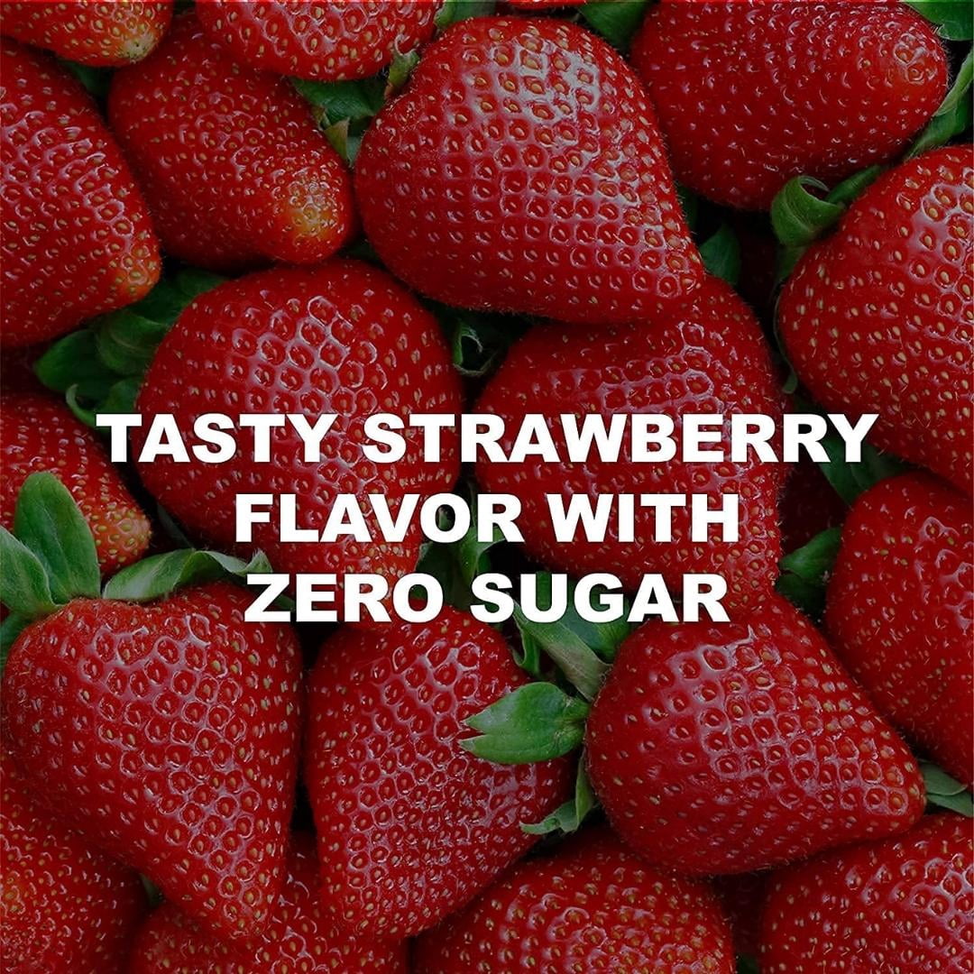Sunkist Soda Singles To Go Drink Mix, Strawberry, 12 Boxes with 6 Packets Each - 72 Total Servings, Non-Carbonated and Sugar-Free