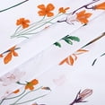 thumbnail image 5 of Floral Shower Curtain, Orange Shower Curtain, Flower Shower Curtain, Plant Shower Curtains Set with 12 Hooks, Watercolor Bathroom Decor, 72"x72", 5 of 5