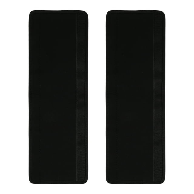 Miangastore Refrigerator Door Handle Covers Black 2Pcs 15.7x5.5in Polyester