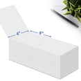 thumbnail image 3 of RyhamPaper 4" x 6" Fanfold Direct Thermal Shipping Labels, White Perforated, 4000 Labels, Compatible Zebra & Rollo Thermal Printers (2,000 Labels per Stack), 3 of 7